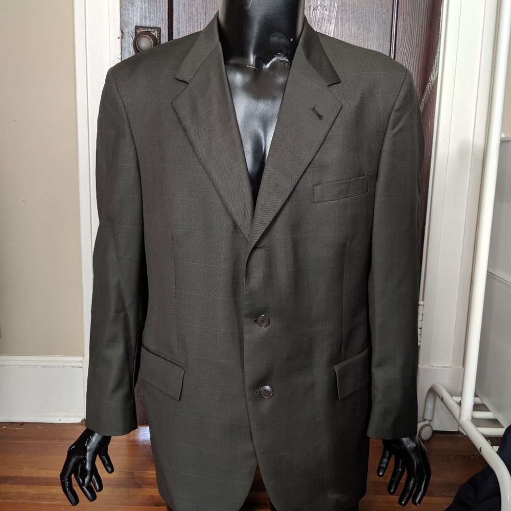 Pringle of Scotland plaid boxy blazer